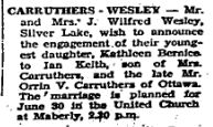 Carruthers Wesley 1951