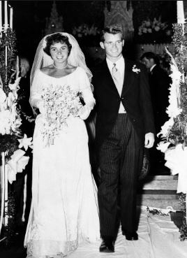 Ethel and Robert Kennedy June 1950