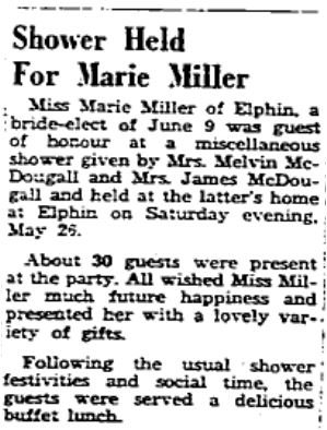 Marie Miller 1962