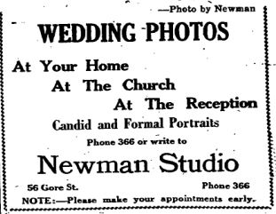 Newman photos 1949