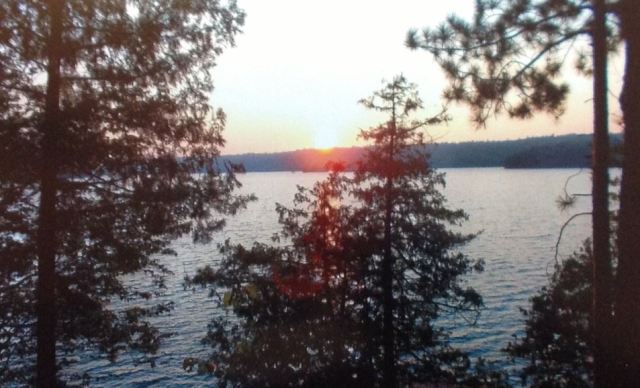 Christie Lake sunset - Kathy Irvine