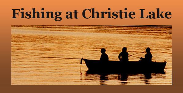 Fishing at Christie Lake banner