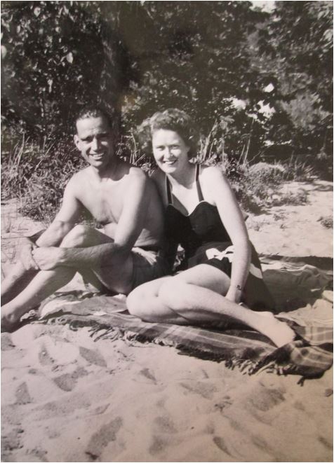 Harold and Irma Knight at Christie Lake