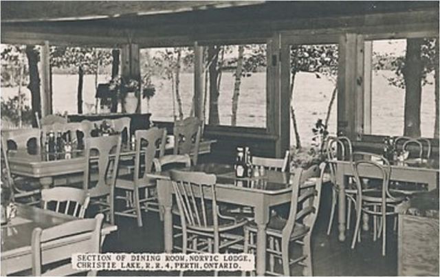 Norvic Lodge dining room
